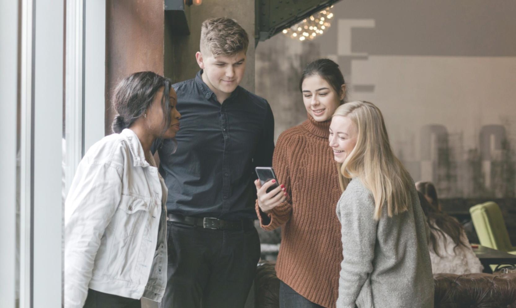 Financial planning session with educational materials and collaborative learning environment