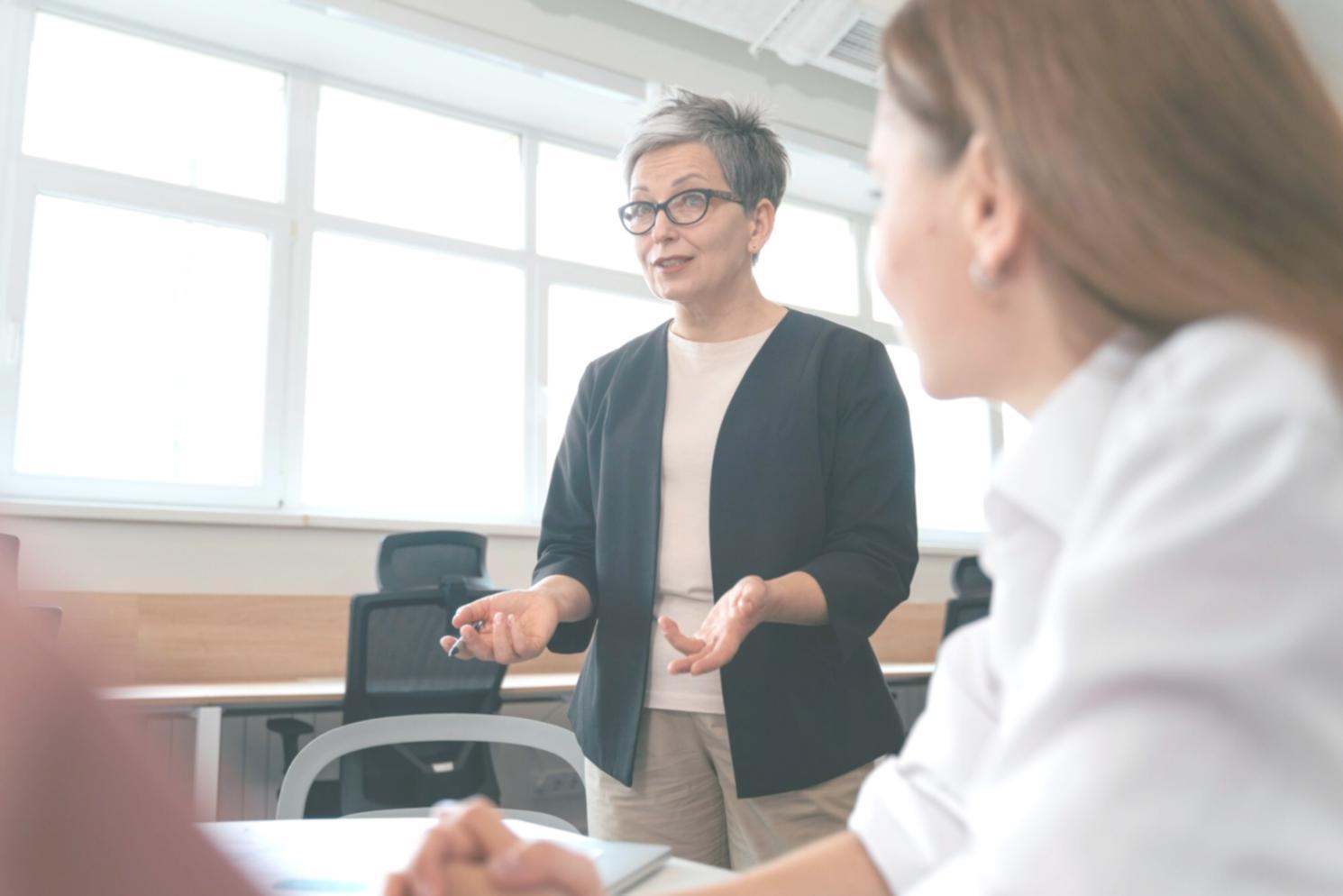 Financial planning session with documents and calculator